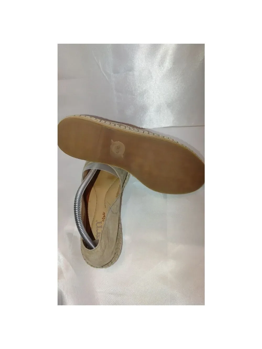 BORN Suede Espadrilles (drilles) in Sand Size 8.5M NWOB